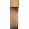 Ekena Millwork Del Monte Rough Sawn Corbel, Western Red Cedar, 4"W x 10"D x 14"H COR04X10X14DEL00RWR - alternate 4